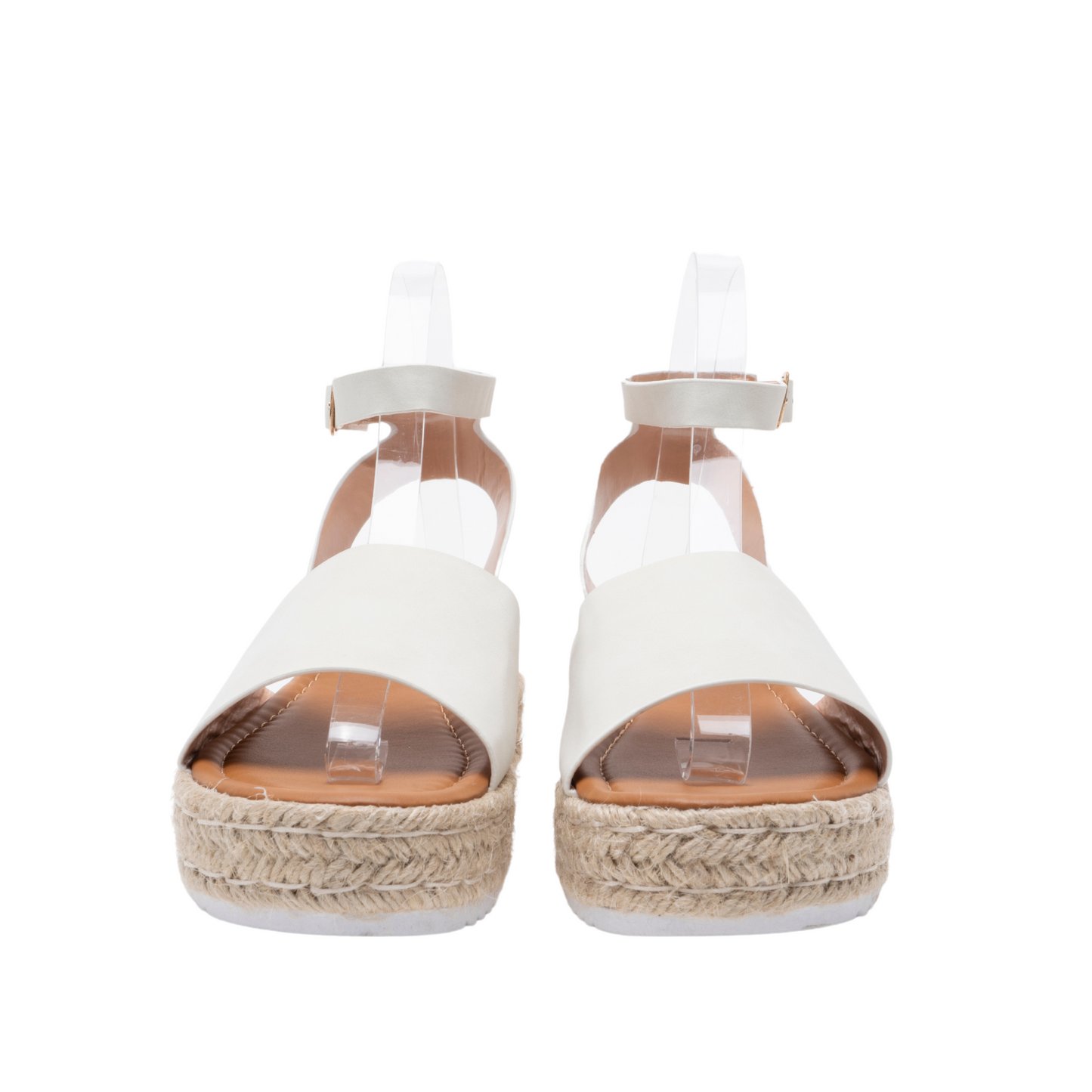 Women's espadrille sandals- Platform Wedges- Ankle Strap BG-735